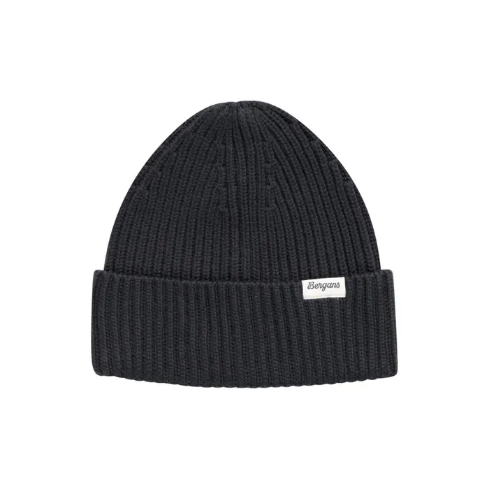 Women Bergans Of Norway Beanies And Caps Nordmarka Merino Beanie Dark Shadow Grey