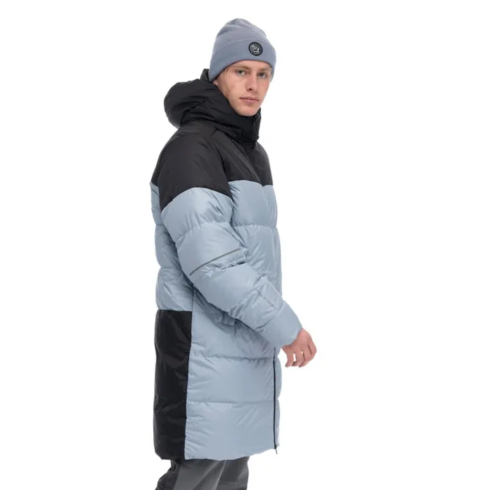 Women Bergans Of Norway Down Jackets Oslo Urban Down Parka Husky Blue Black