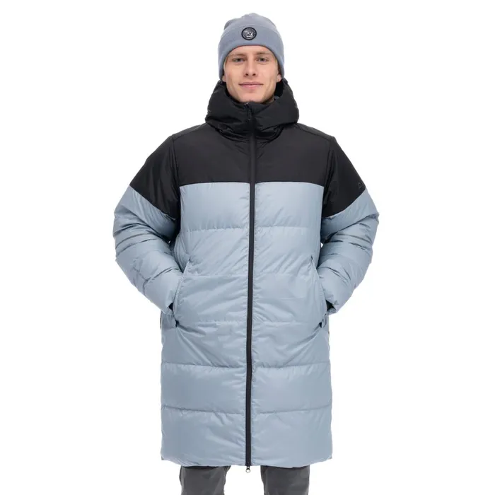 Women Bergans Of Norway Down Jackets Oslo Urban Down Parka Husky Blue Black