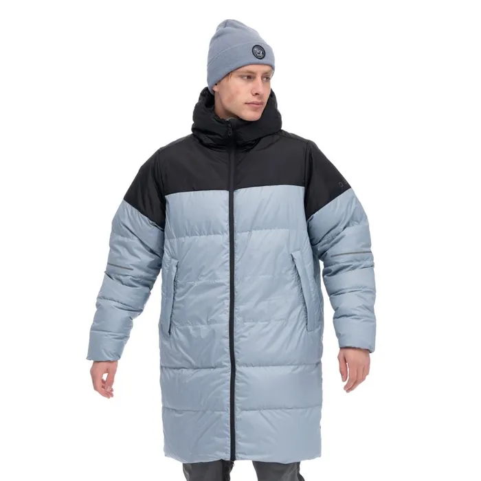 Women Bergans Of Norway Down Jackets Oslo Urban Down Parka Husky Blue Black