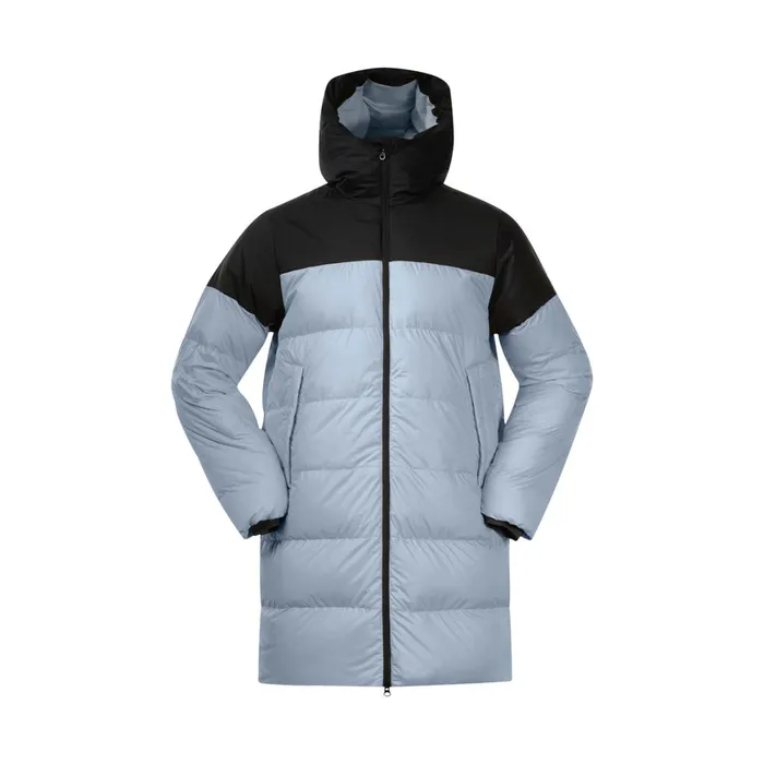 Women Bergans Of Norway Down Jackets Oslo Urban Down Parka Husky Blue Black