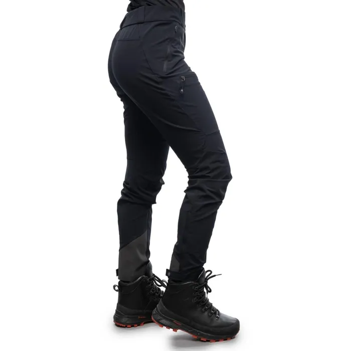 Women Bergans Of Norway Hiking Pants Rabot Softshell Pants Black