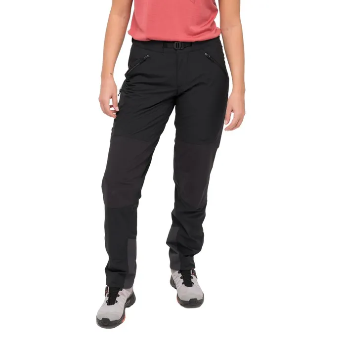 Women Bergans Of Norway Hiking Pants Vaagaa Softshell Pants Black