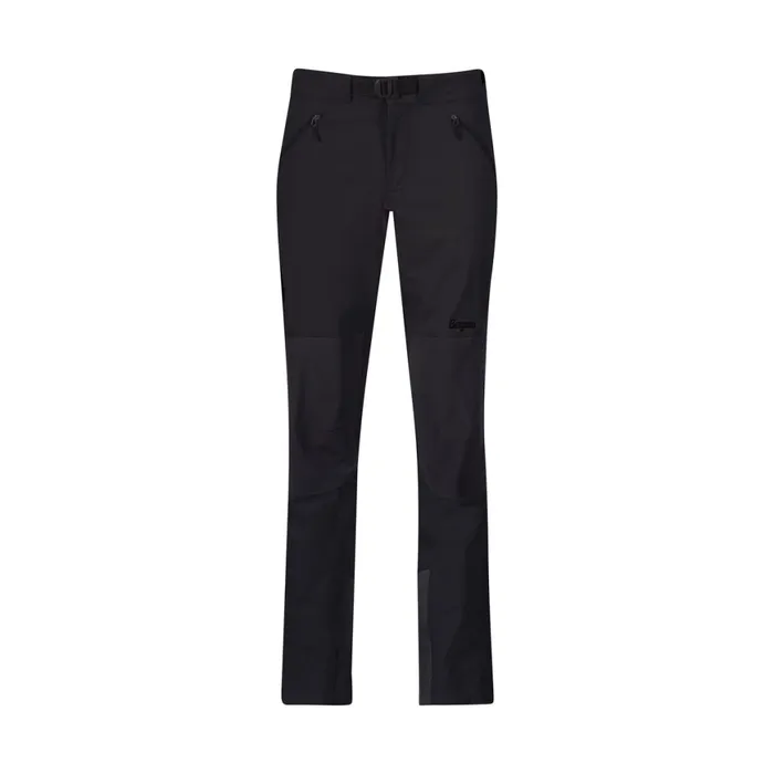 Women Bergans Of Norway Hiking Pants Vaagaa Softshell Pants Black