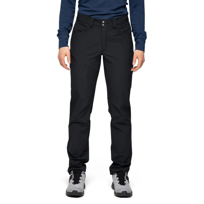 Women Bergans Of Norway Hiking Pants Vandre Light Softshell Pants Black