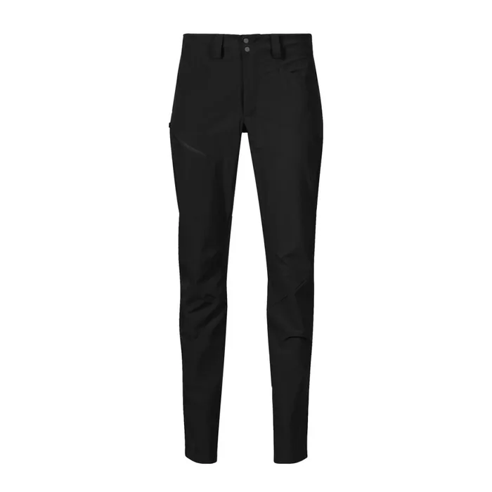 Women Bergans Of Norway Hiking Pants Vandre Light Softshell Pants Black