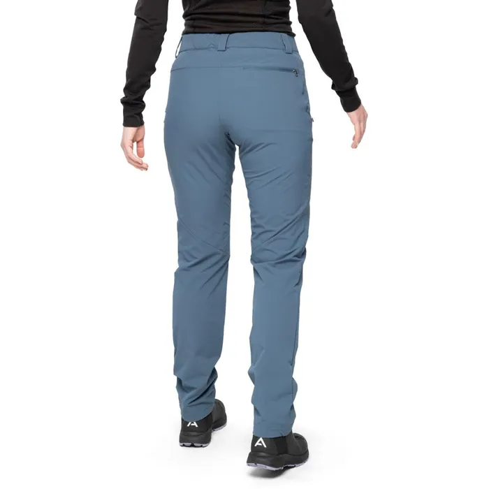 Women Bergans Of Norway Hiking Pants Vandre Light Softshell Pants Orion Blue