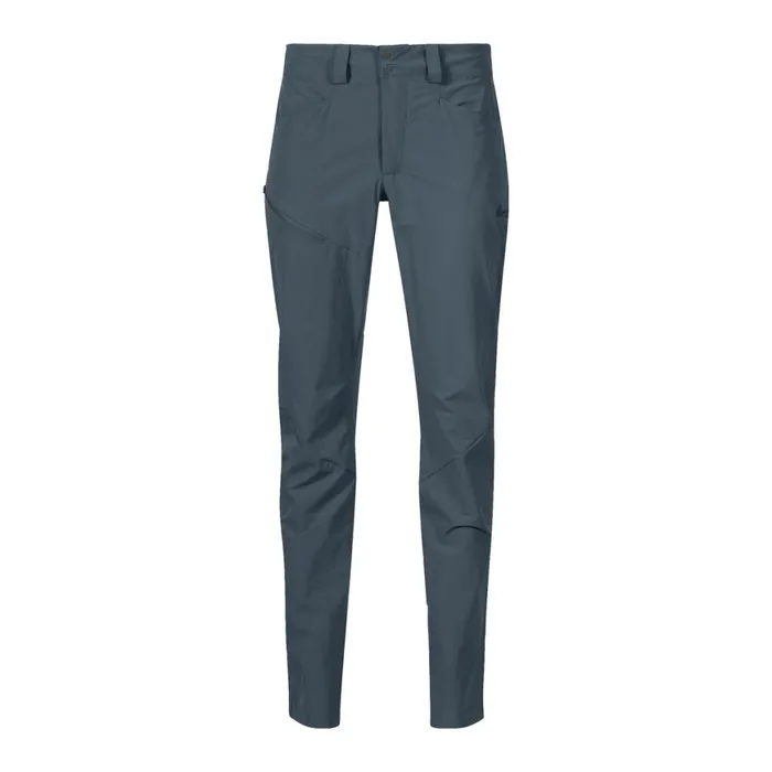 Women Bergans Of Norway Hiking Pants Vandre Light Softshell Pants Orion Blue