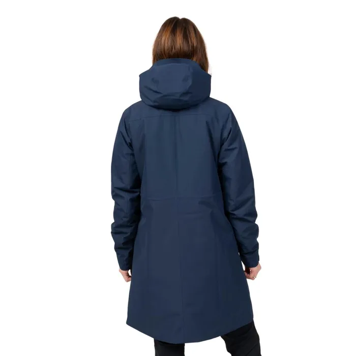 Women Bergans Of Norway Insulated Jackets Urban Insulated Shell Coat Navy Blue