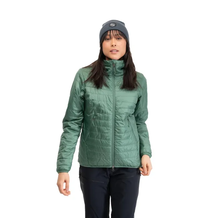 Women Bergans Of Norway Insulation Rros Light Insulated W Jacket Dark Jade Green