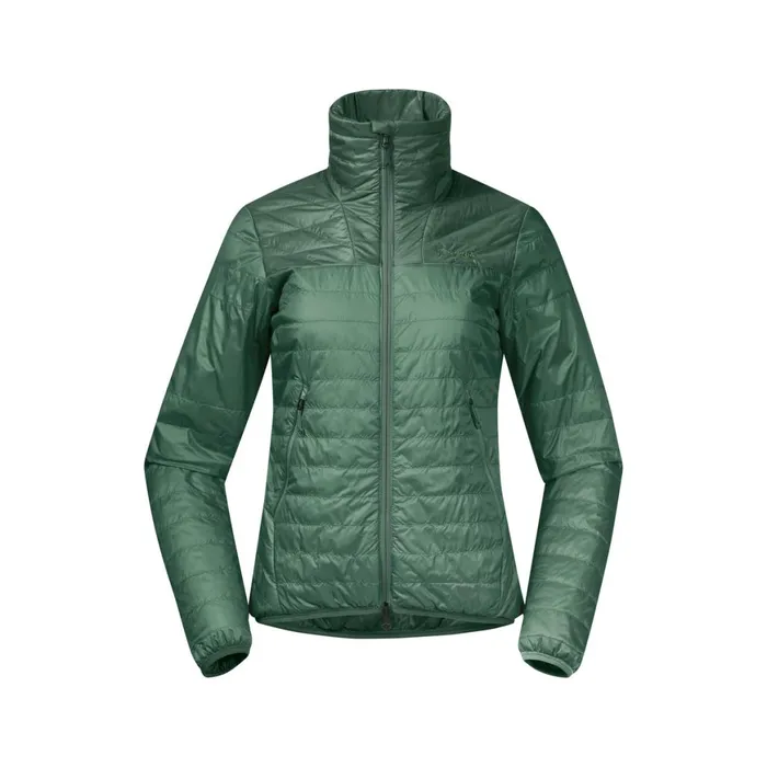 Women Bergans Of Norway Insulation Rros Light Insulated W Jacket Dark Jade Green