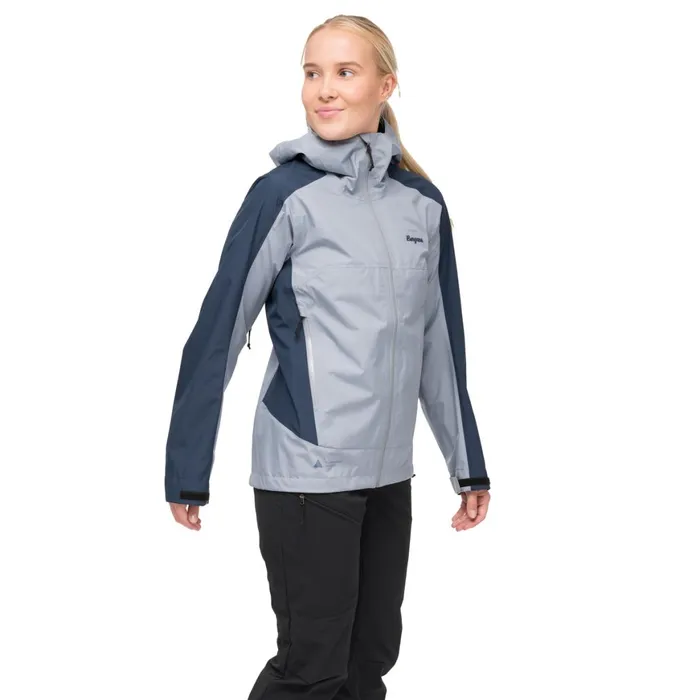 Women Bergans Of Norway Shell Jackets Vaagaa Light 3l Shell Jacket Husky Blue Navy Blue
