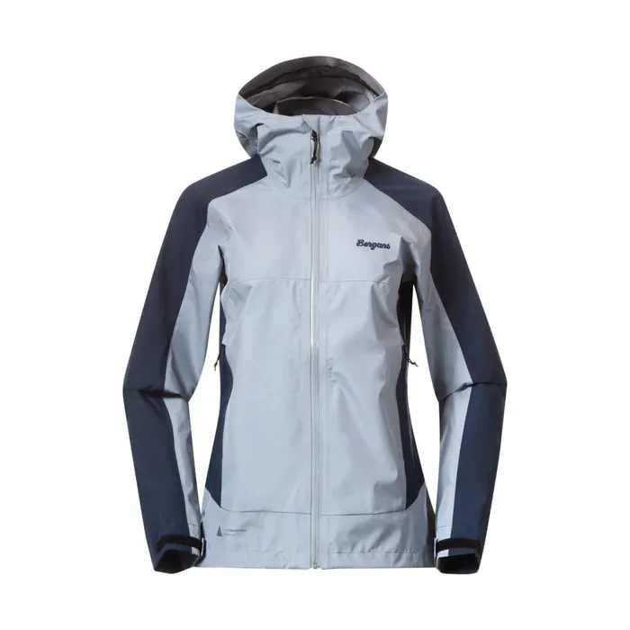 Women Bergans Of Norway Shell Jackets Vaagaa Light 3l Shell Jacket Husky Blue Navy Blue