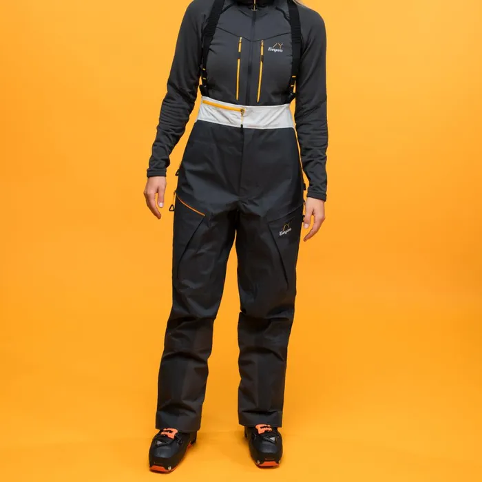 Women Bergans Of Norway Shell Pants Y Mountainline Breathe 3l Shell Bib Pants