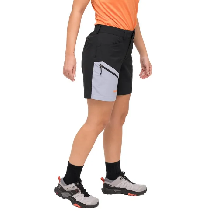 Women Bergans Of Norway Shorts Vaagaa Light Softshell Shorts Black Husky Blue