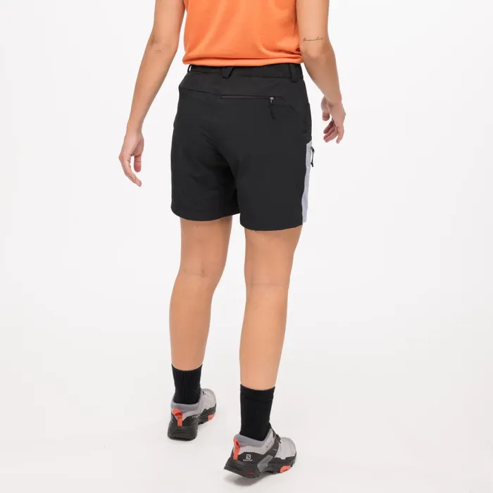Women Bergans Of Norway Shorts Vaagaa Light Softshell Shorts Black Husky Blue
