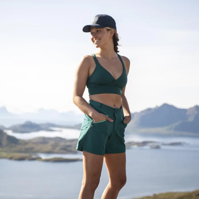 Women Bergans Of Norway Singlets Tind Light Support Top Malachite Green
