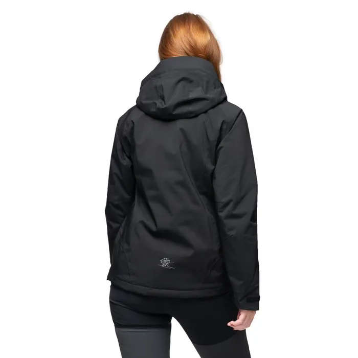 Women Bergans Of Norway Ski Jackets Flya Insulated Lady Jacket Black