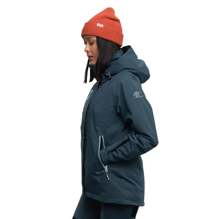 Women Bergans Of Norway Ski Jackets Flya Insulated Lady Jacket Orion Blue