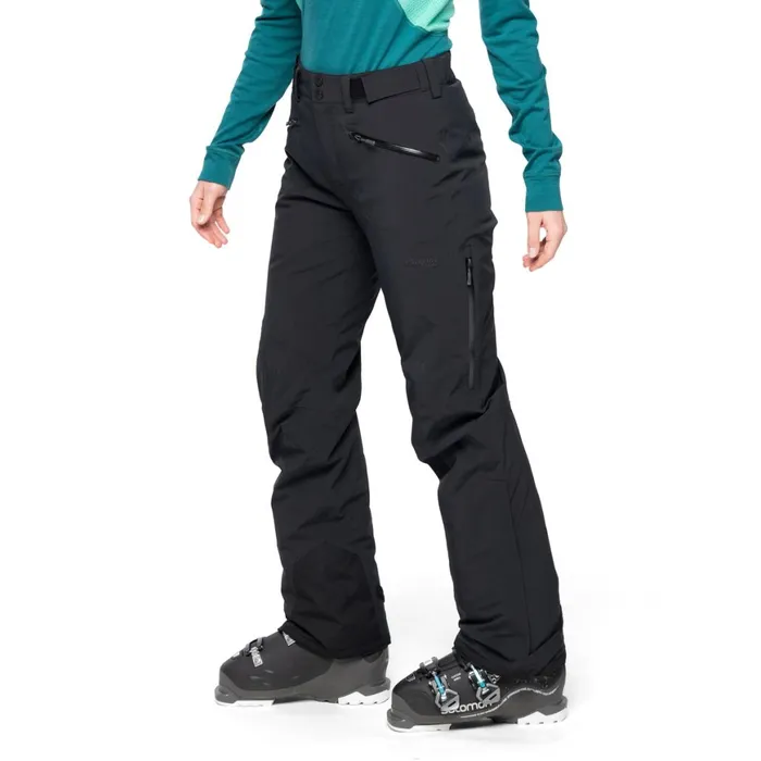 Women Bergans Of Norway Ski Pants Oppdal Insulated Lady Pants Black