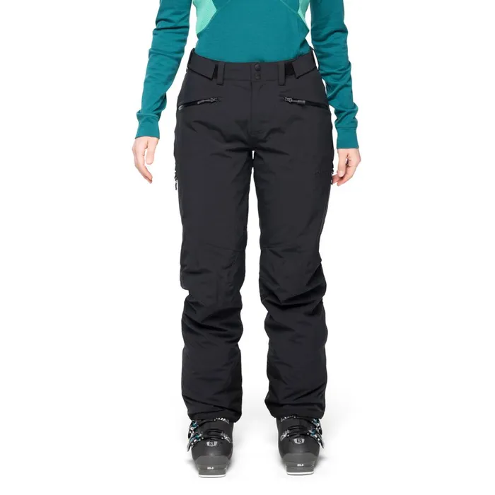 Women Bergans Of Norway Ski Pants Oppdal Insulated Lady Pants Black