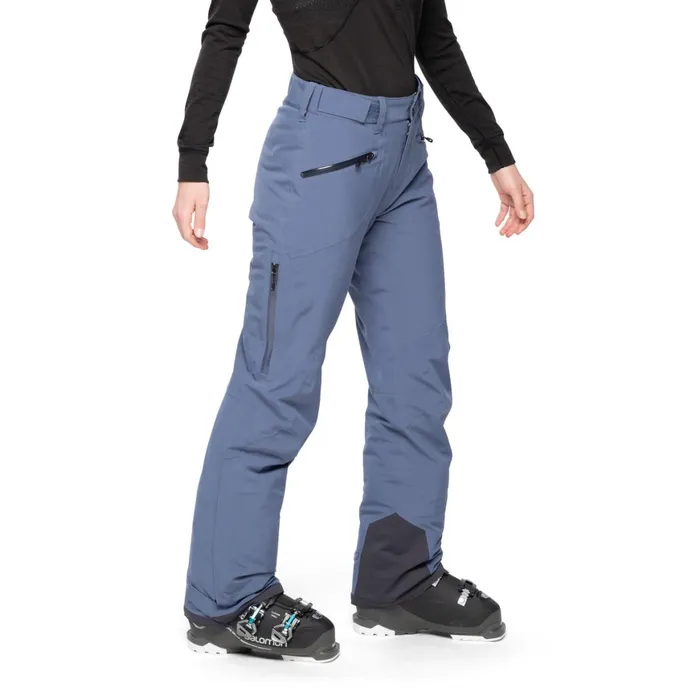 Women Bergans Of Norway Ski Pants Oppdal Insulated Lady Pants Granite Blue
