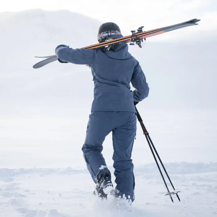 Women Bergans Of Norway Ski Pants Oppdal Insulated Lady Pants Granite Blue