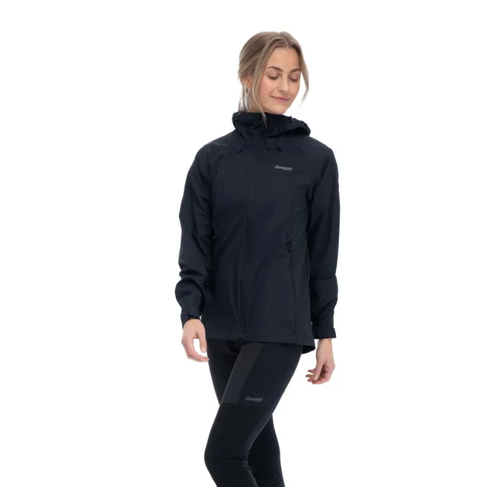 Women Bergans Of Norway Softshell Jackets Skar Light Windbreaker Jacket Black