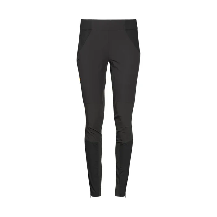 Women Bergans Of Norway Softshell Pants Flyen Original Tight Pants Dark Green Mud
