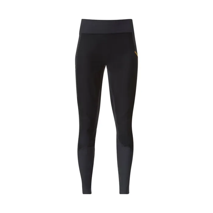 Women Bergans Of Norway Softshell Pants Y Lightline Fast Winter Tights Dark Shadow Grey Black