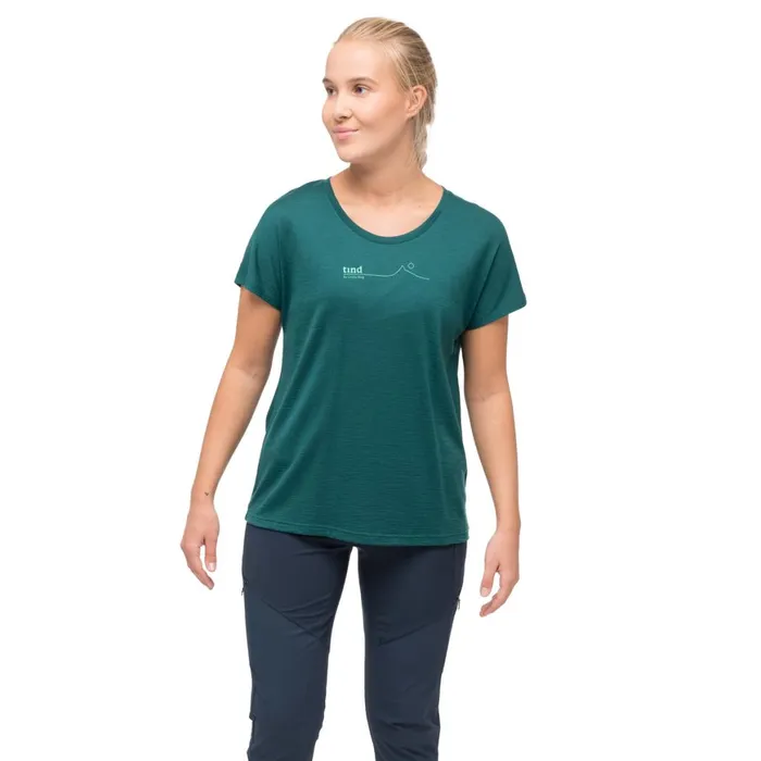 Women Bergans Of Norway TShirts Tind Crux Merino Tee Malachite Green Light Malachite Green Moon Peak Women Bergans Of Norway TShirts Tind Crux Merino Tee Malachite Green Light Malachite Green Moon Peak