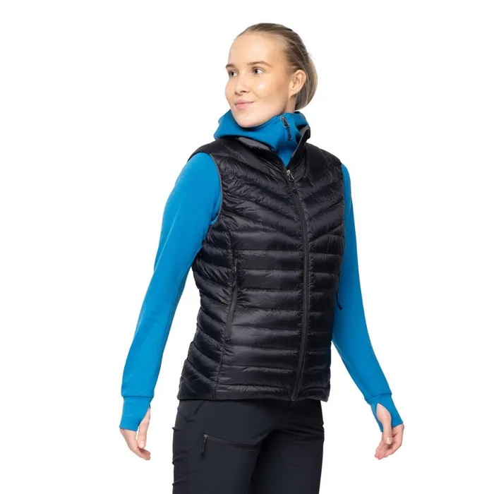 Women Bergans Of Norway Vests Rabot Light Down Vest Black