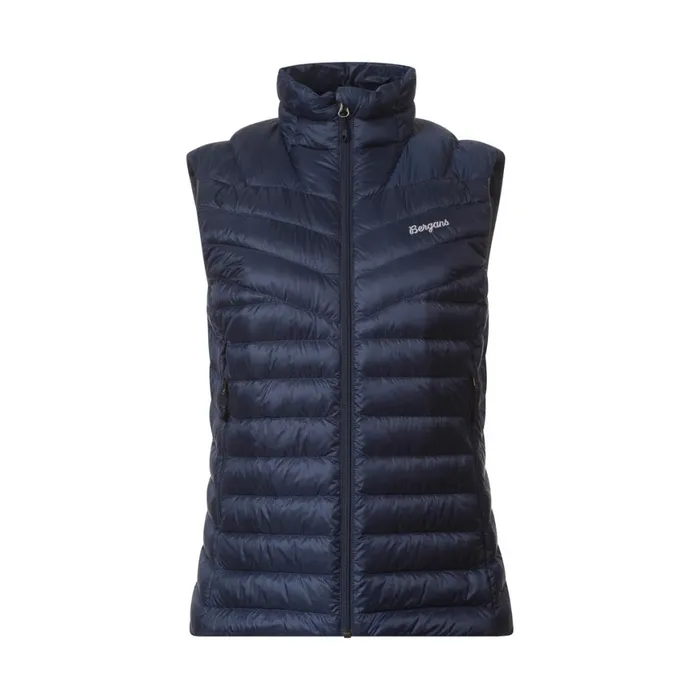 Women Bergans Of Norway Vests Rabot Light Down Vest Navy Blue