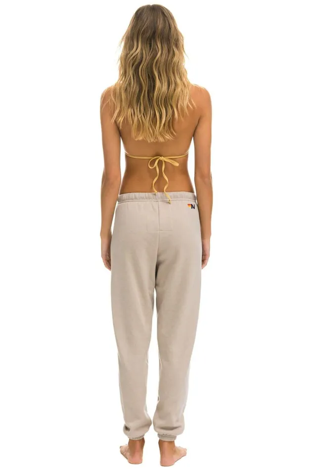 Women Bottoms Aviator Nation AVIATOR NATION SWEATPANTS 8211 SAND Women Bottoms Aviator Nation AVIATOR NATION SWEATPANTS 8211 SAND