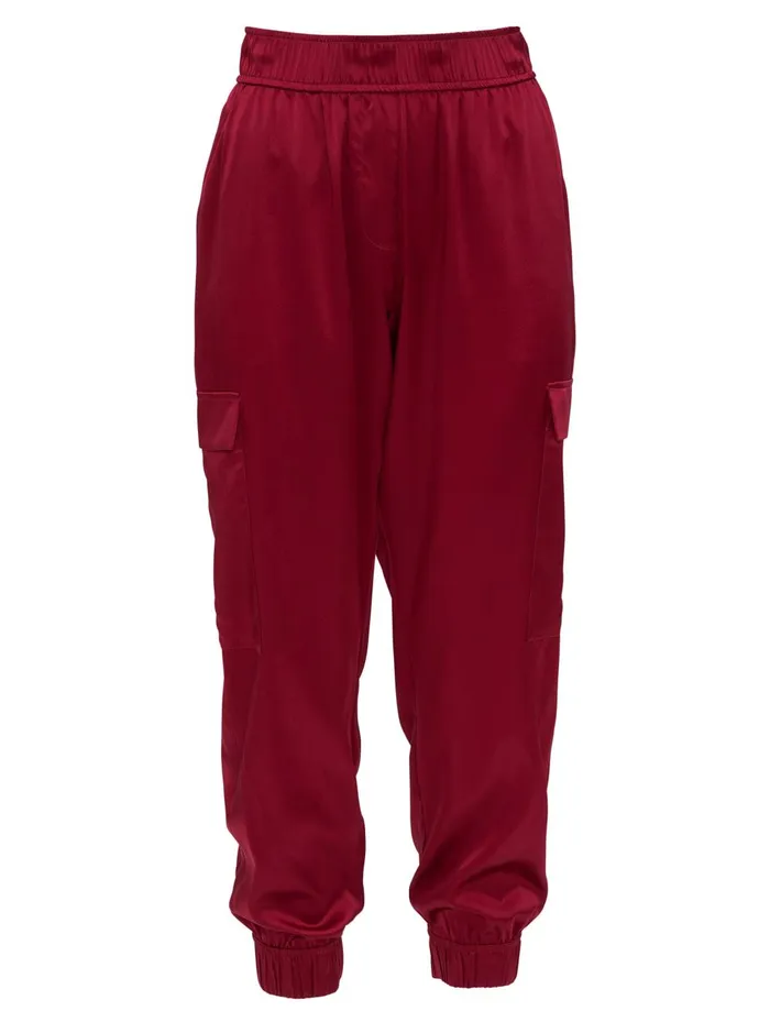 Women Bottoms Robert Graham IRYNA PANT Burgundy