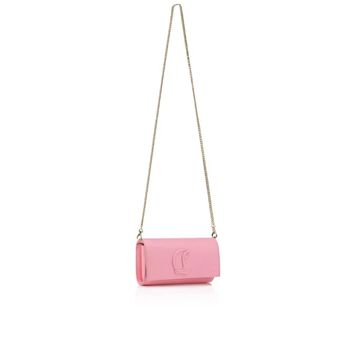 Women By My Side Wallet On Chain 8211 Grained Calf Leather 8211 Calipso Christian Louboutin Clutches and Evening Bags