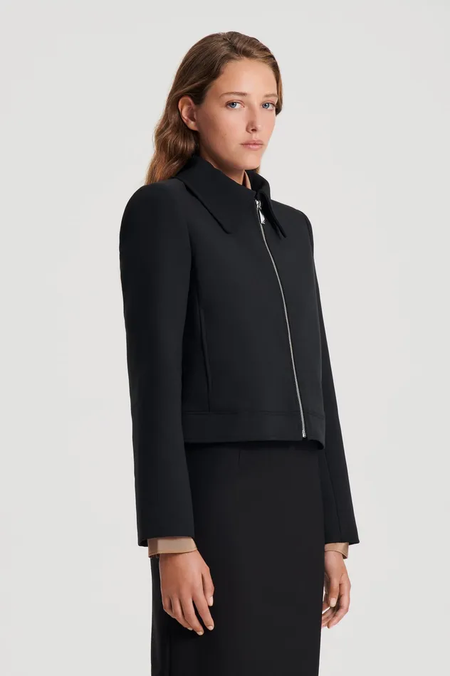 Women CADY ZIP JACKET BLACK Jackets Scanlan Theodore