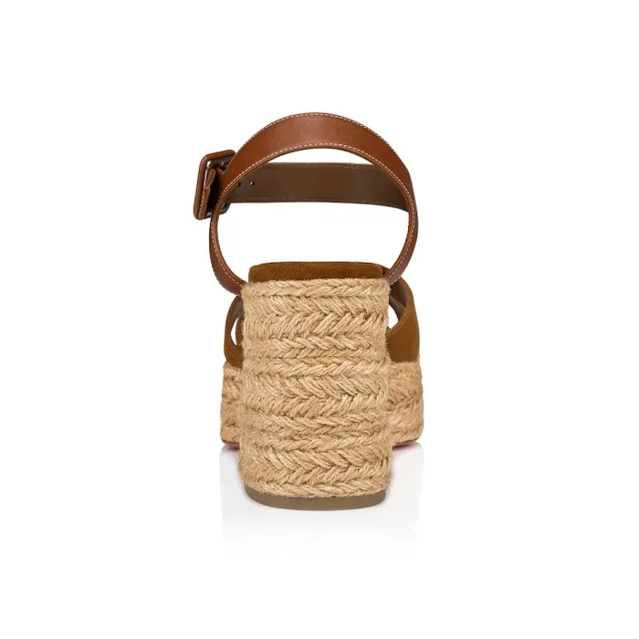 Women Calakala 85 Mm Espadrilles Suede And Calf Leather 8211 Rhea Christian Louboutin Platforms