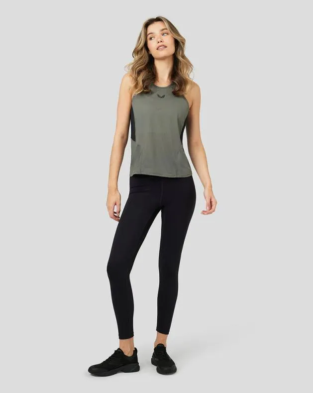 Women Castore Tops Active Performance Tank Top 8211 Gunmetal