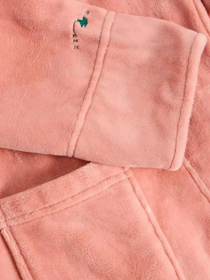Women Clover Cosy Dressing Gown Mid Pink White Stuff Nightwear Women Clover Cosy Dressing Gown Mid Pink White Stuff Nightwear