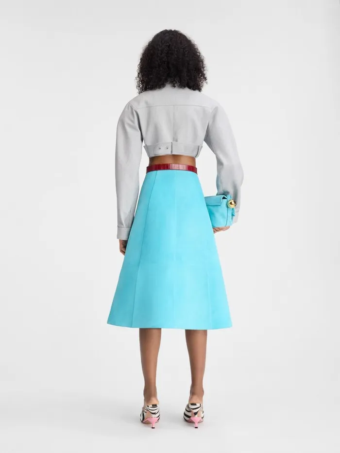 Women Coats and Jackets JACQUEMUS The Cabri Jacket Light Grey