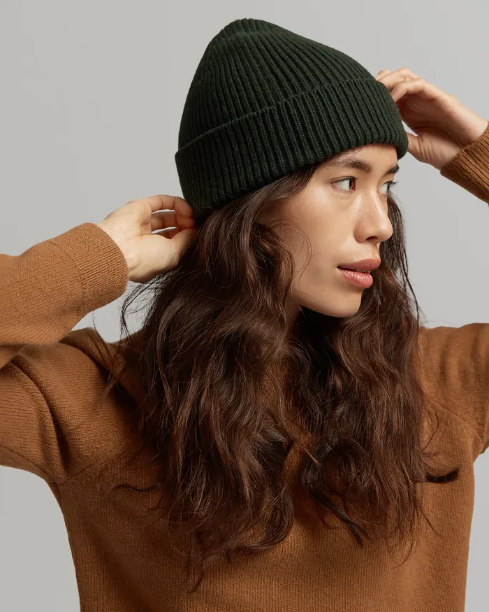 Women Colorfulstandard Merino Wool Beanie 8211 Pacific Blue Beanies