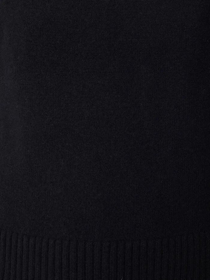 Women Compact Wool Cashmere Blend Jumper Navy Jigsaw Knitwear and Cashmere