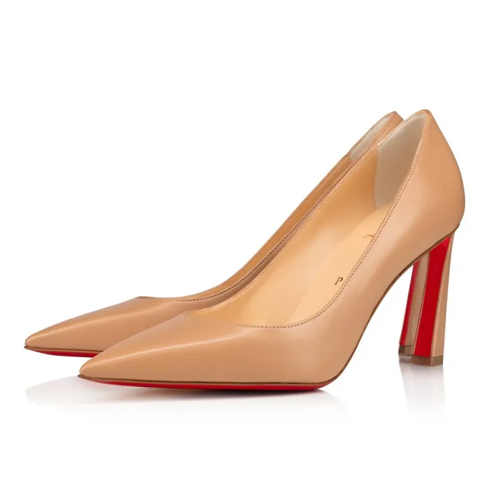 Women Condora 85 Mm Pumps 8211 Leather 8211 Blush Christian Louboutin Pumps