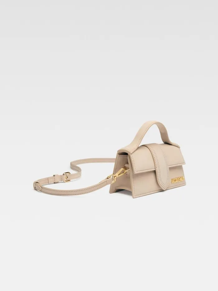 Women Crossbody and Handbags JACQUEMUS The Bambino Dark Beige Women Crossbody and Handbags JACQUEMUS The Bambino Dark Beige