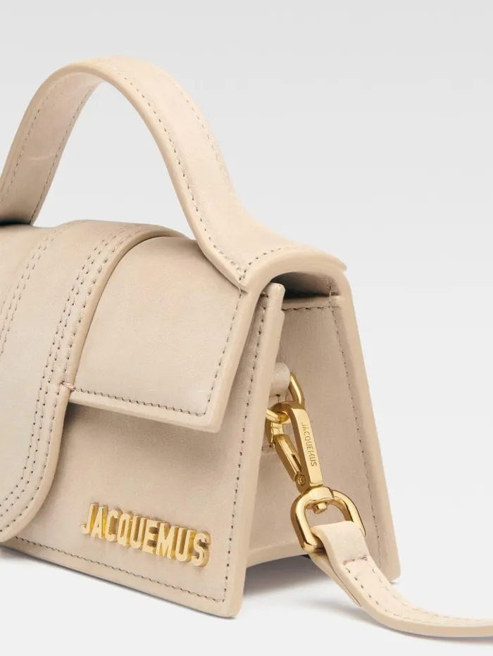 Women Crossbody and Handbags JACQUEMUS The Bambino Dark Beige Women Crossbody and Handbags JACQUEMUS The Bambino Dark Beige