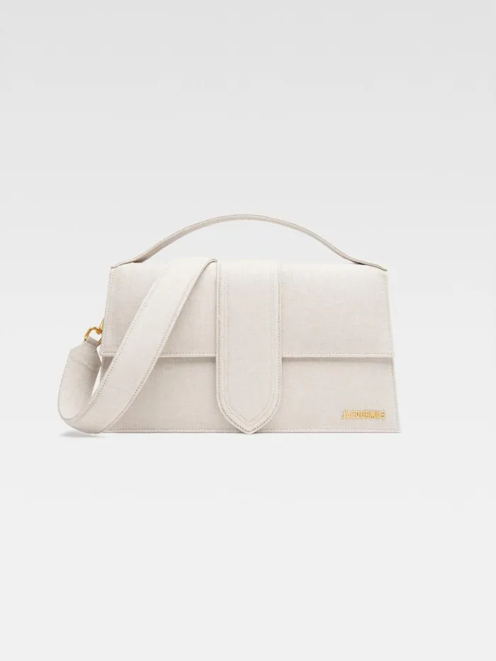 Women Crossbody and Handbags JACQUEMUS The Bambinou Light Greige