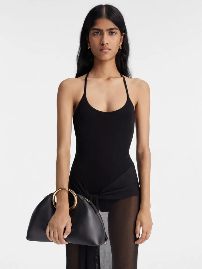 Women Crossbody and Handbags JACQUEMUS The Calino Black