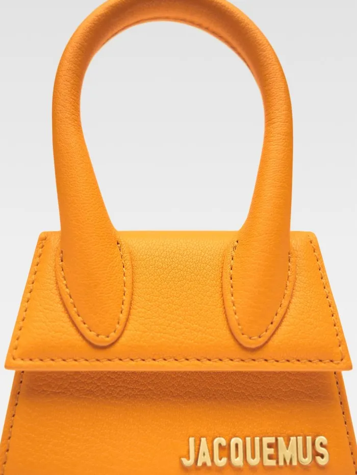 Women Crossbody and Handbags JACQUEMUS The Chiquito Dark Orange