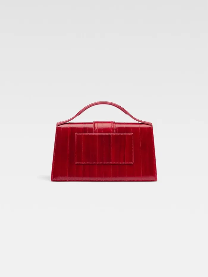 Women Crossbody and Handbags JACQUEMUS The Large Bambino Dark Red